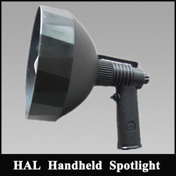 recessed downlight 12v 150/175/240/300mm Halogen Handheld Hunting Spotlight,100w rechargeable search product,camping equipment