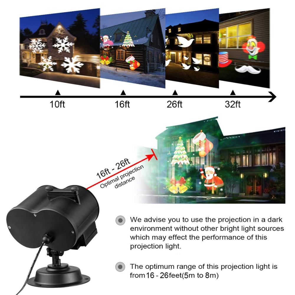 Manufacturer supply projector light indoor projector light decoration projector light christmas