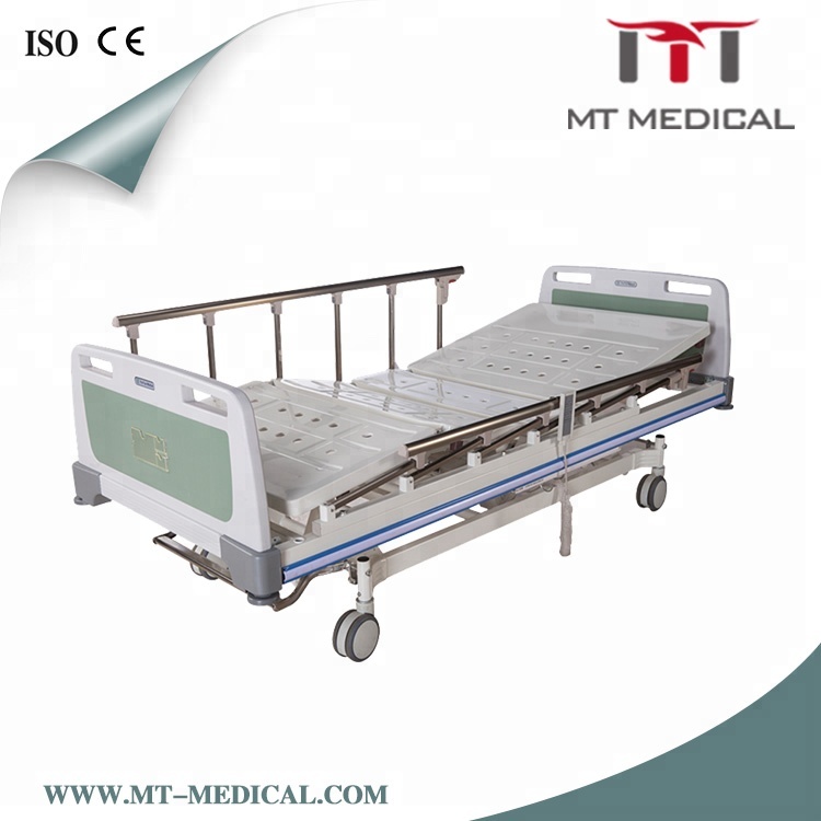 Low price flat normal hospital sick bed general use medical bed common type hospital cot bed