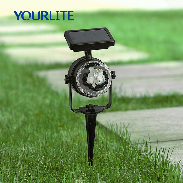 New Arrival Solar Power Spotlight Landscape Outdoor Solar Spot Light