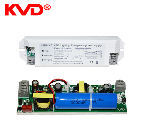 KVD 188B Mini 3W emergency power battery power supply for 5W 15W 18W 20W 30W 45W LED emergency lighting