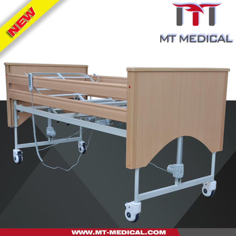 Hospital folding six functions patient furniture electric nursing bed