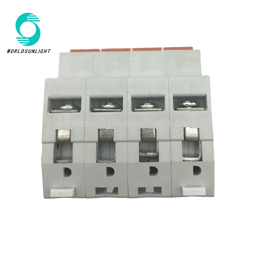 XL7-2 type C32 32A 32Amp 4P 380v 400v AC miniature circuit breaker MCB