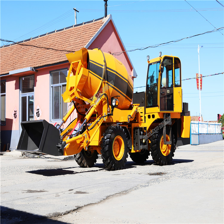 2.6m3  self loading rotate  Concrete Mixer Truck  dealer