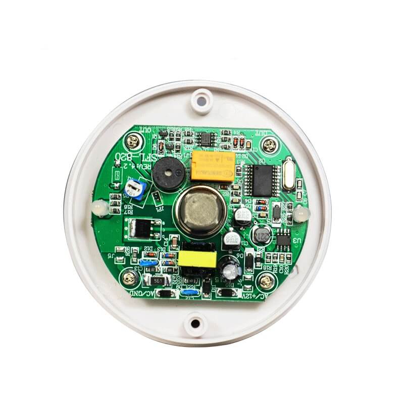 En fire alarm conventional 3 wire smoke detector 24 volts 2 wires