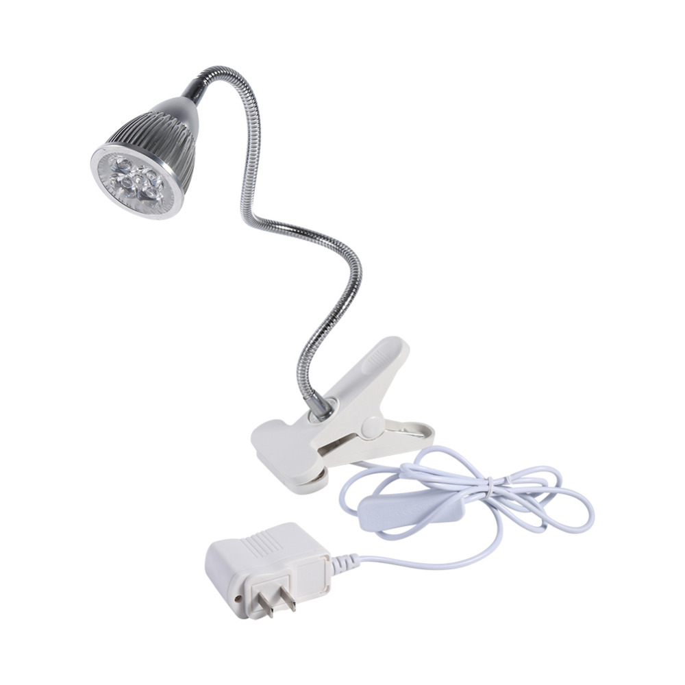 100% New Gledto 5W 5LED Flower Fruit Led Grow Light Desk Hydroponic Small Plant Lamp Flexible Neck 360 Degree For Indoor Plants