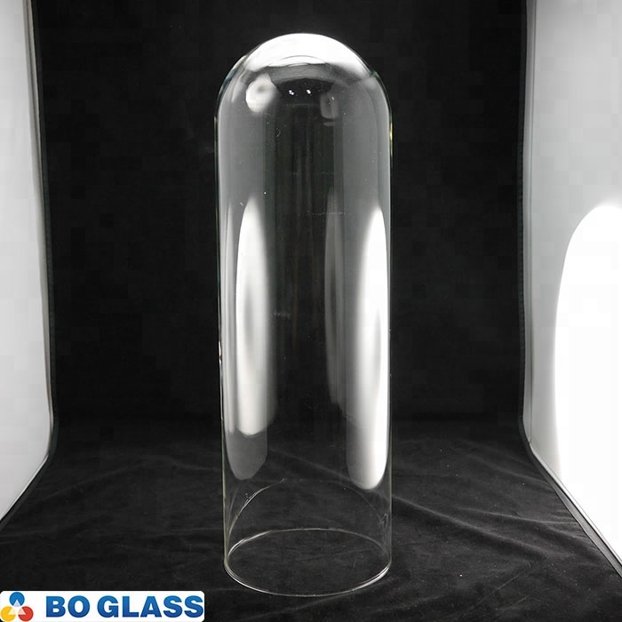 Hot Sale Hand Blown Clear Borosilicate 3.3 Glass Cover Dome For Lighting