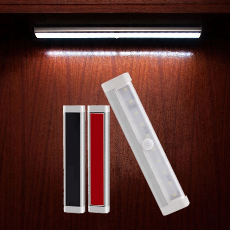 Hand Sensor LED Closet Cupboard Kitchen Cabinet Light Wardrobe Jewelry Under Cabinet Light Showcase Lighting For Display