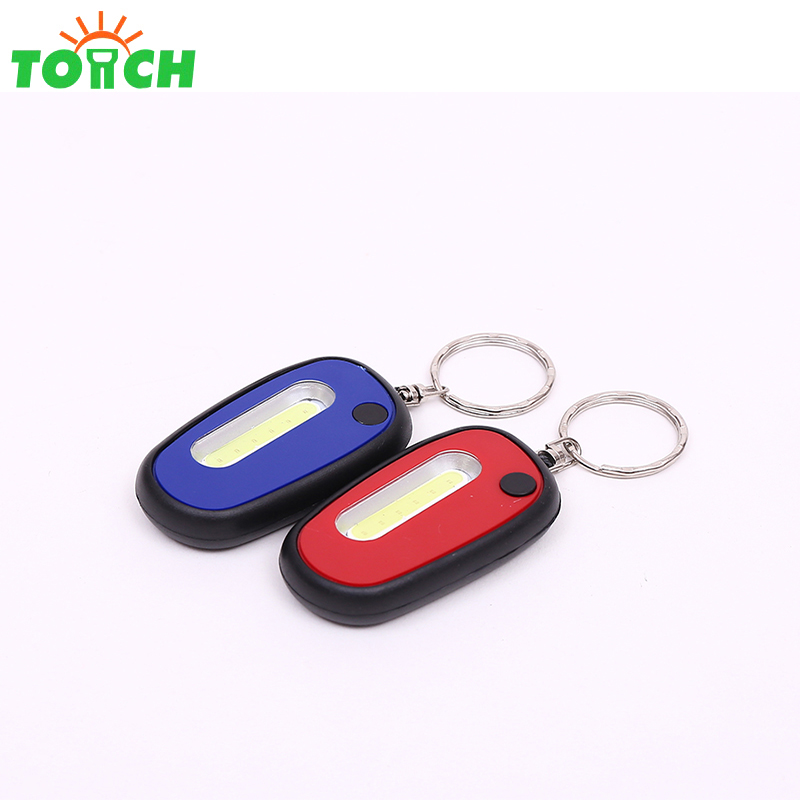 Alibaba mini cob powerful led keychain flashlight emergency night light