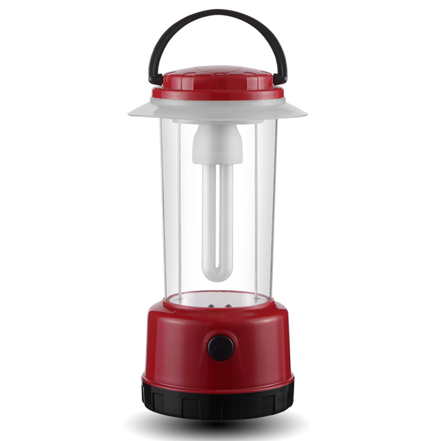 Ningbo solar camping lantern with 9W fluorescent tube