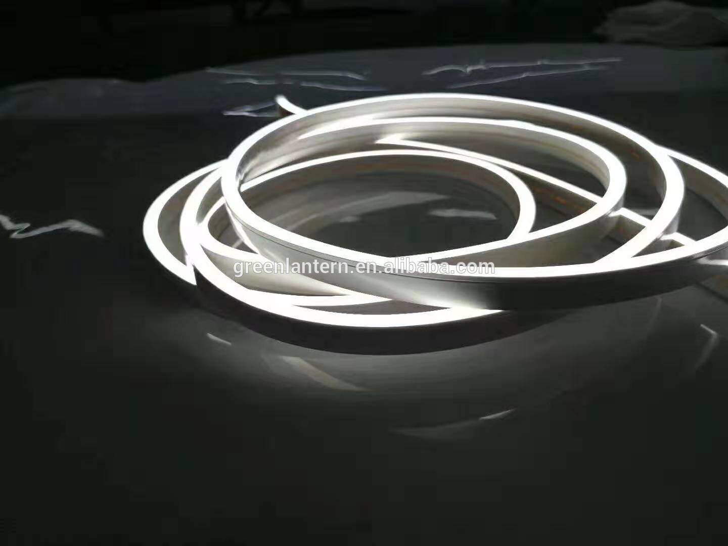 Chinese top manufacture flat 12V led neon flex light silicone neon flexible strip lighting