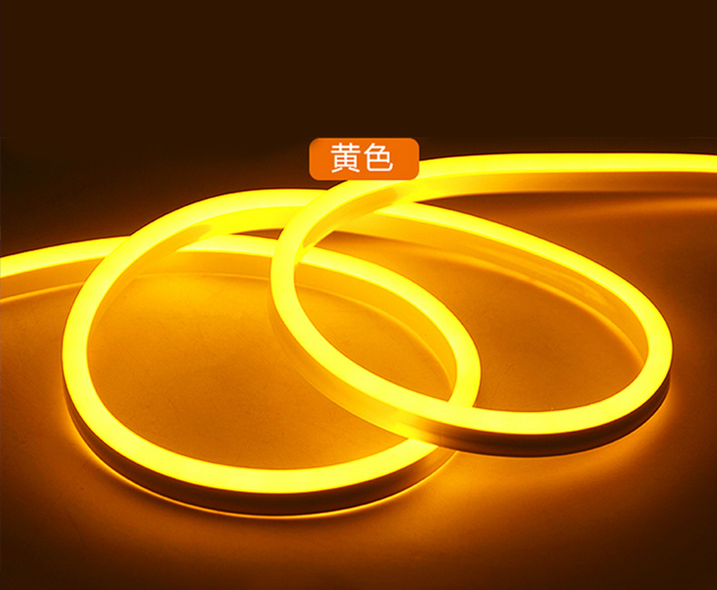 12V Ultra Thin Waterproof Flexible Tube Sign Flex Rope Neon Led Lights