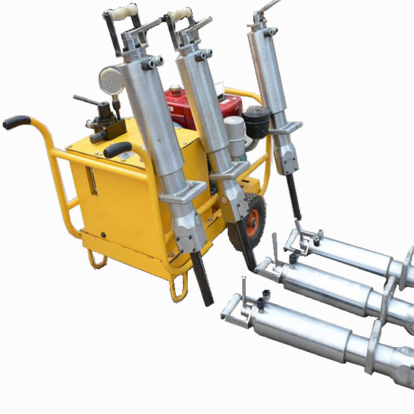 Hydraulic stone splitter rock Splitter for Quarrying Bridge dismantli