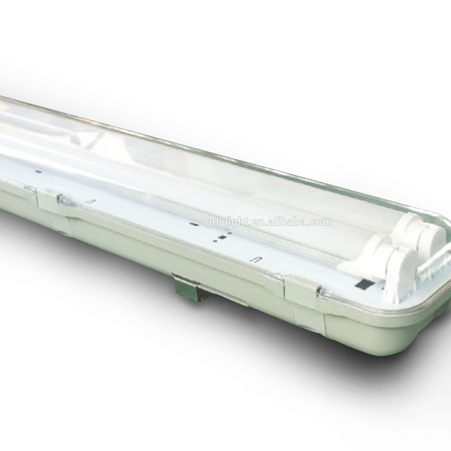 36w 1200mm T8 LED tri-proof tube fixture 3 hours rechargeable emergency fitting light