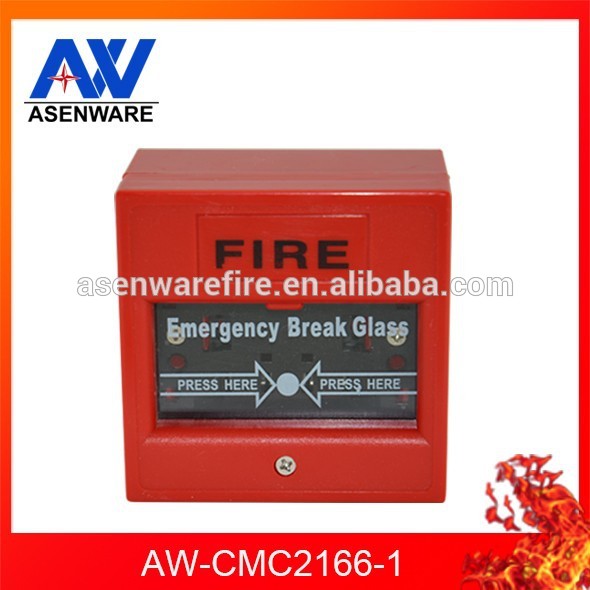 Asenware 2-wire emergency fire break glass