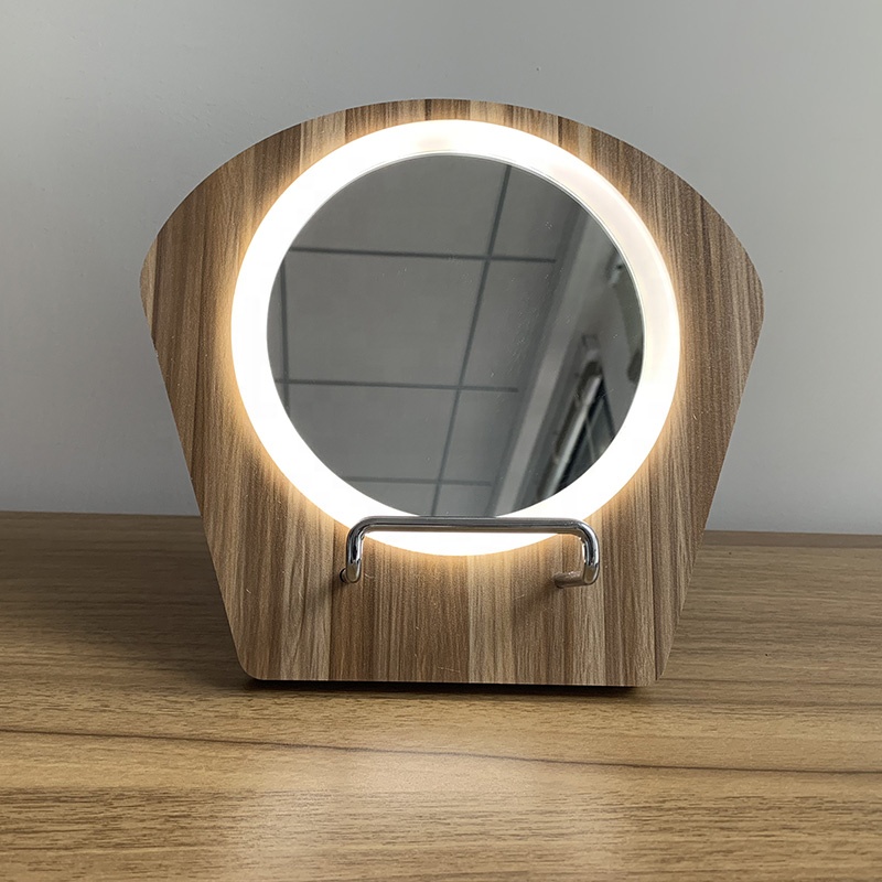 Beautiful MDF table  infinity Mirror makeup LED light for Decoration