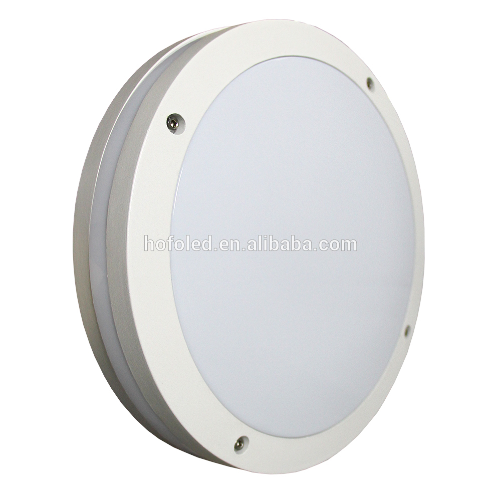 Dia 300 Round Aluminum Base Material Wall Light Villa Motion Sensor LED Ceiling light