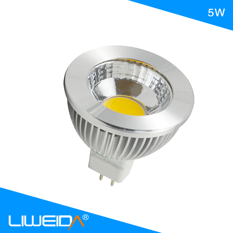 China wholesale Good quality and High Lumen cob 2700k 5w 64mm MR16 Led spotlight 2700k