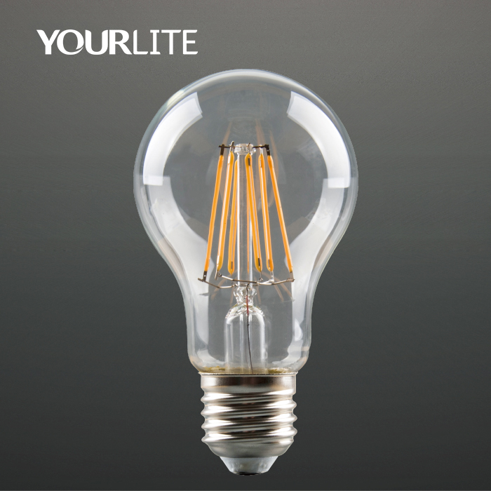 Home Decorative Energy Saving E27 360 Degree A19 LED Filament Bulb