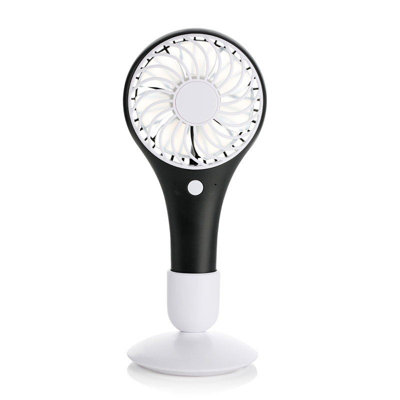 2018 New water droplets battery powered ail cooling portable handheld mini desk fan