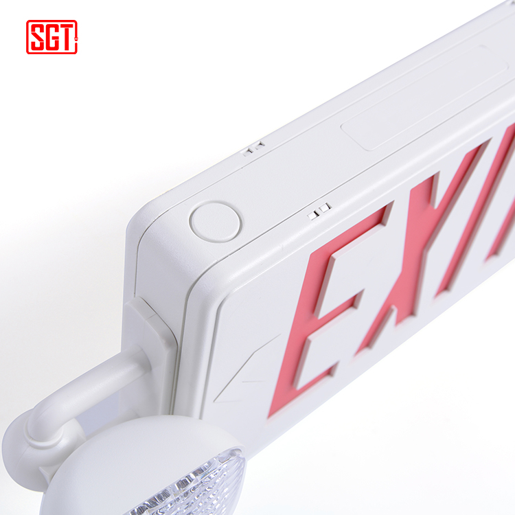 Hot sale north america style popular emergency exit sign light for buildings