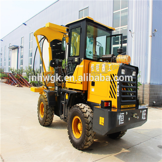 Pile driving machine hydraulic bore pile fence post pile driver