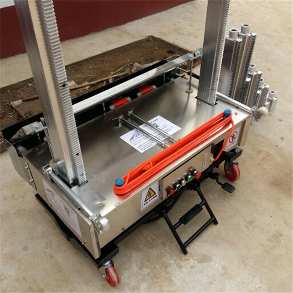 Mini automatic plastering rendering machine
