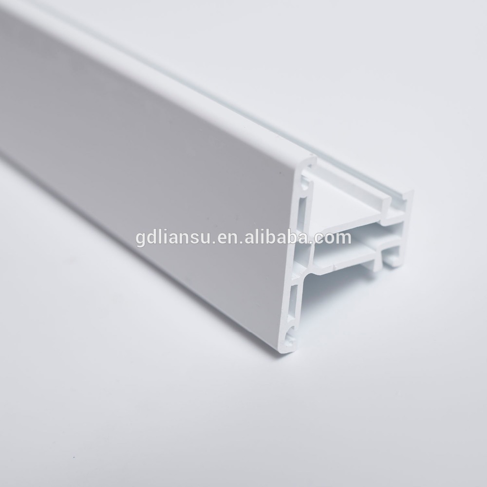 60 Series UPVC Sliding Window Sash Mullion 100% lead free with RoHS Certification