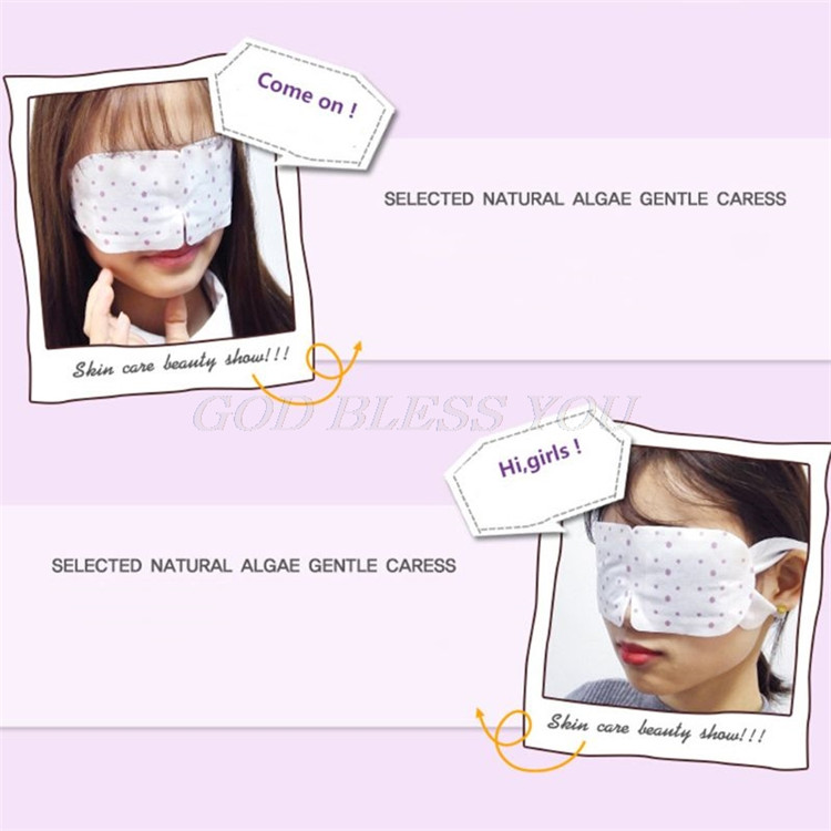 Eye Mask Lavender Essence Stress Relief Steam Eyes Care Constant Temperature Relieve Fatigue Disposable Dark Circle Massage Mask