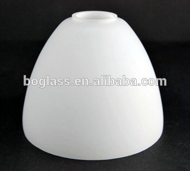 1.5small conical lamp cover opal frosted lighting glass shade