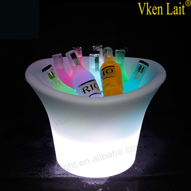 Electronic RGBW illuminated lighting led wine cooler drink brands