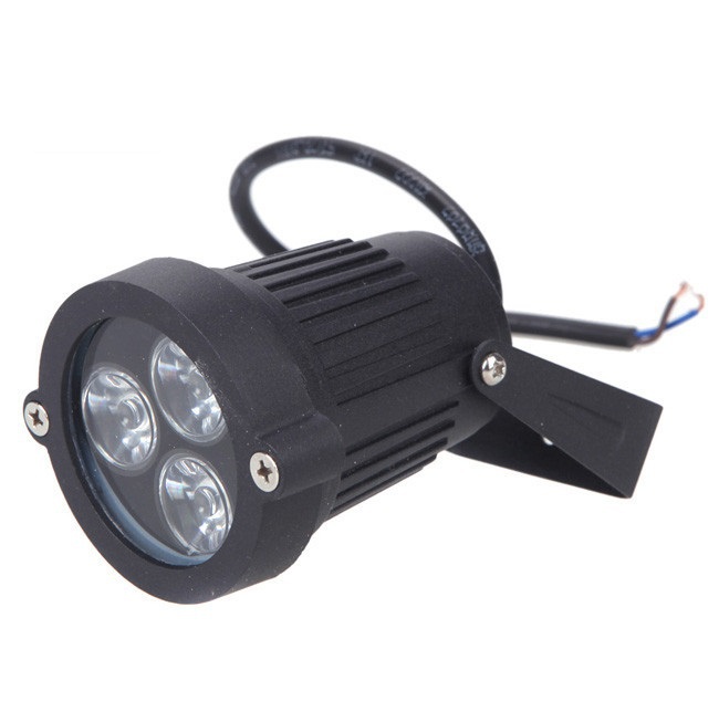 outdoor path 3W IP65 waterproof 12v/220v rgb led garden light with spike