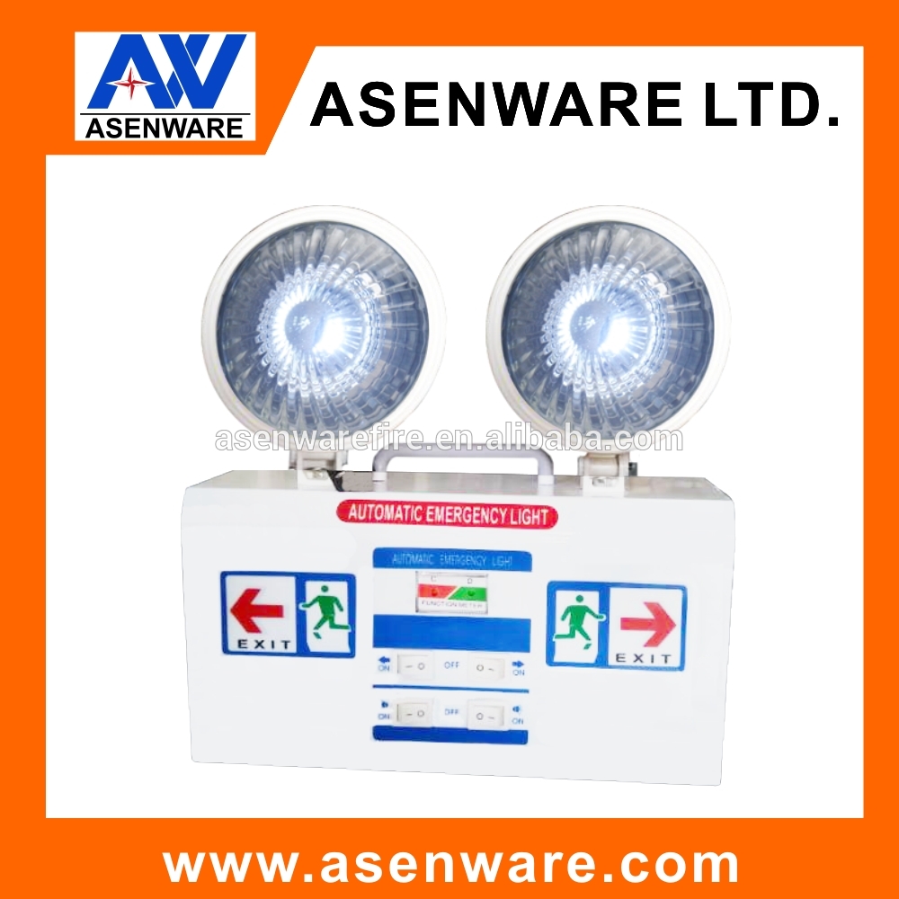 Cheap price emergency warning twin spot light led emergency lights for hotels led