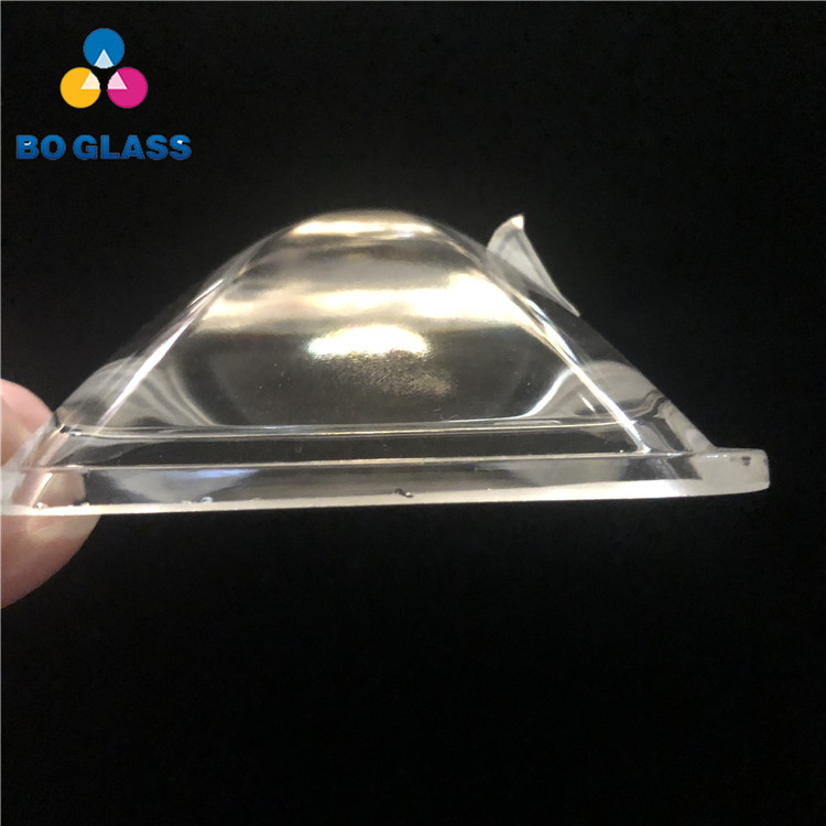 Molded aspherical optical led magnifying glass plano convex lens