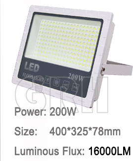 16000 lumens high power high light 50w 100w 200w stadium led flood light
