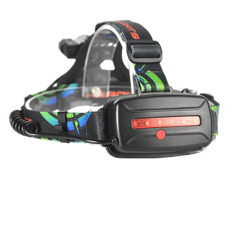 Super bright 1500lm focus zooming led  headlamp 90 degree adjust 3 lamp led headlamp