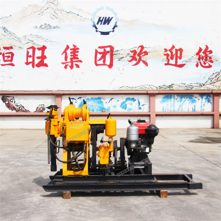 Hydraulic Trailer-Mounted Water Well Drilling Rig