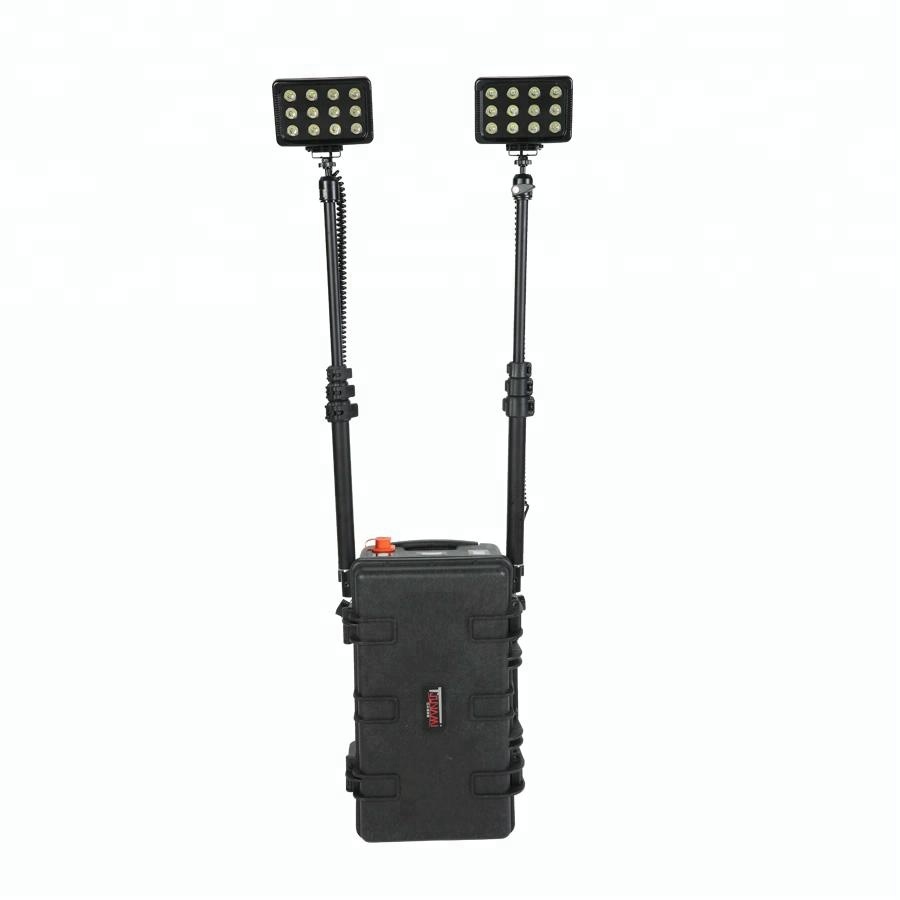 High quality 72w heavy duty machine rechargeable railway light