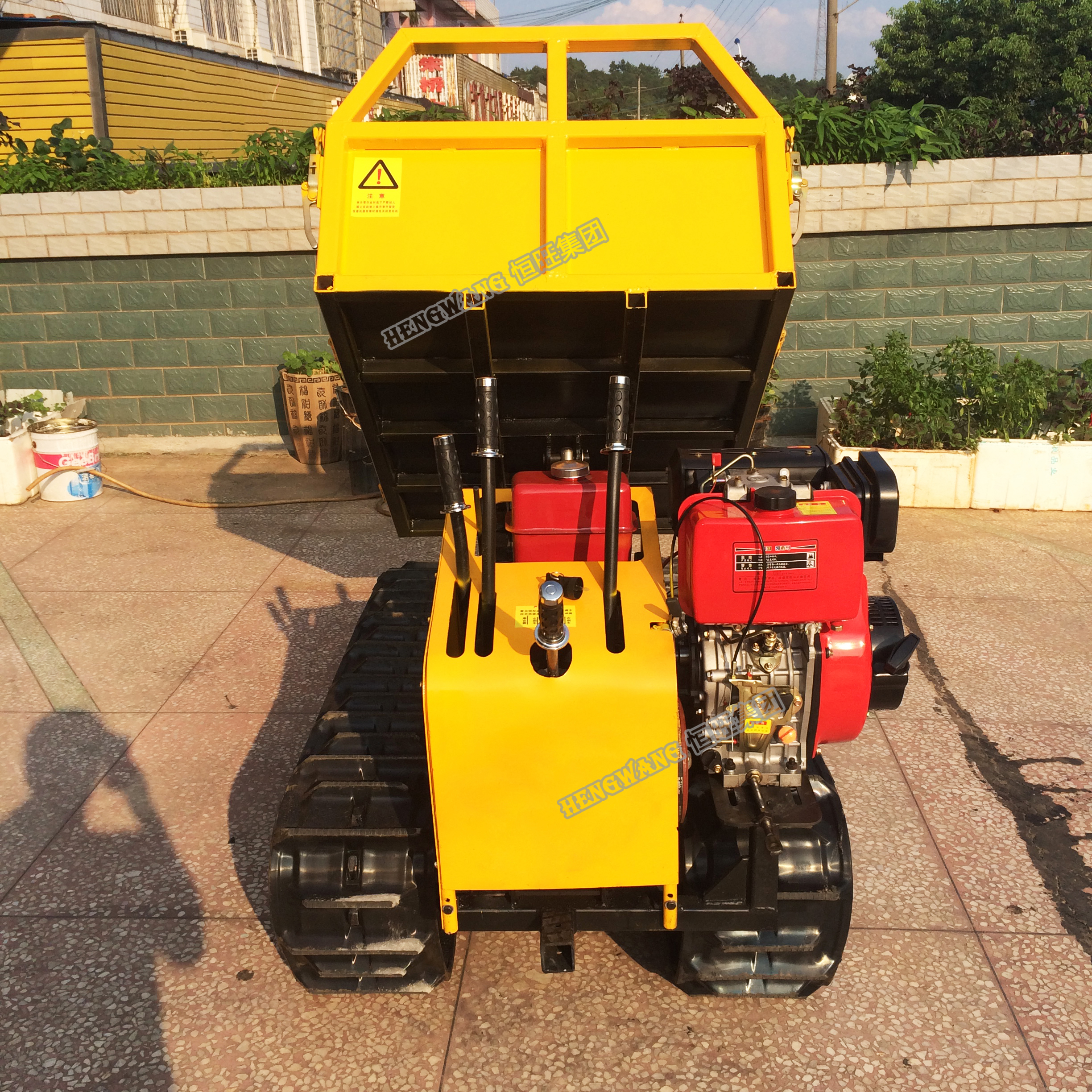 Mine /agriculture /garden mini dump truck /crawler dumper /diesel loader with factory price