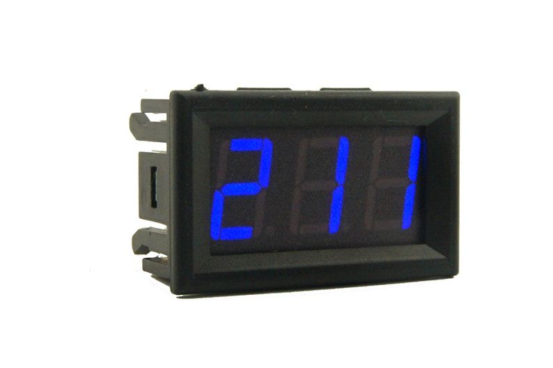 AC 70-500V Digital Voltmeter LED Display Panel 2 Wire Volt Voltage Test Meter