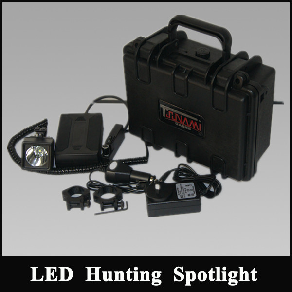 plastic case LED Searching Light Hunting equipment,torch combo rifle scope mounted spotlight spotlight fixture gun light