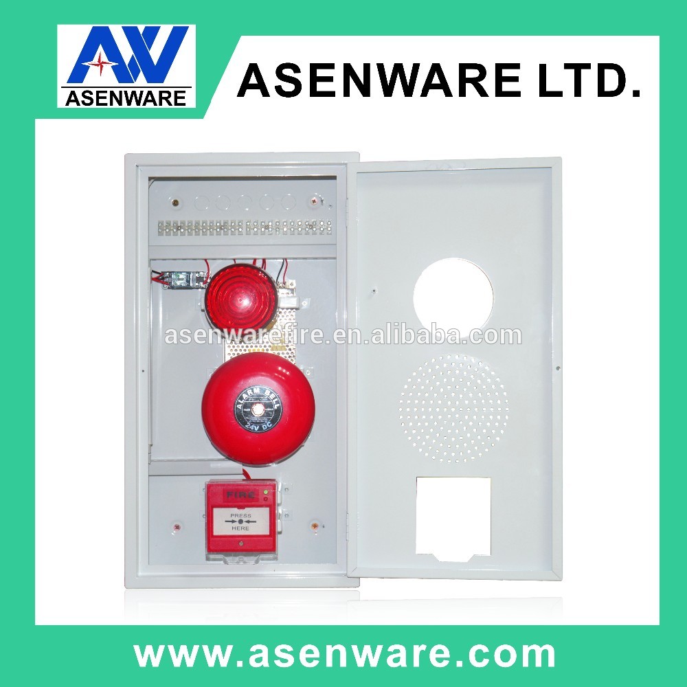 Anti-corrosion box covered , fire evacuation bell + emergency call point + flashing light