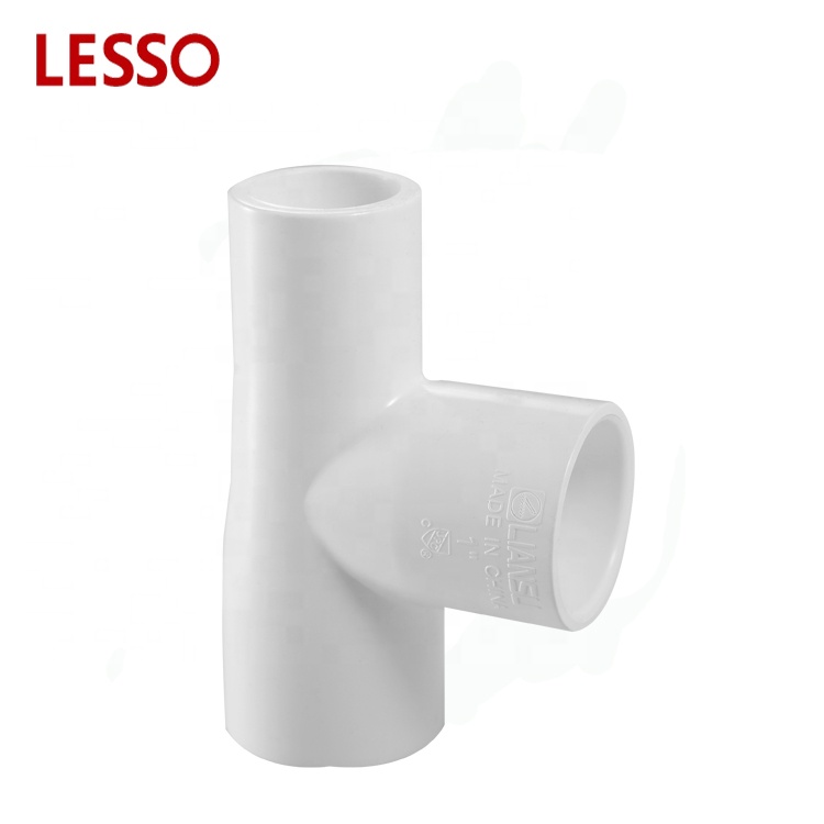 LESSO ASTM standard PVC SCH 40 Schedule 40 fittings street tee