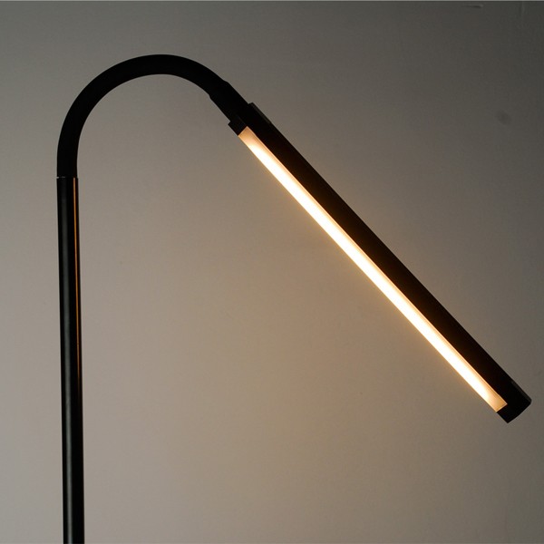 Bedroom standing lamp with color changing touch button smart reading led floor lamp