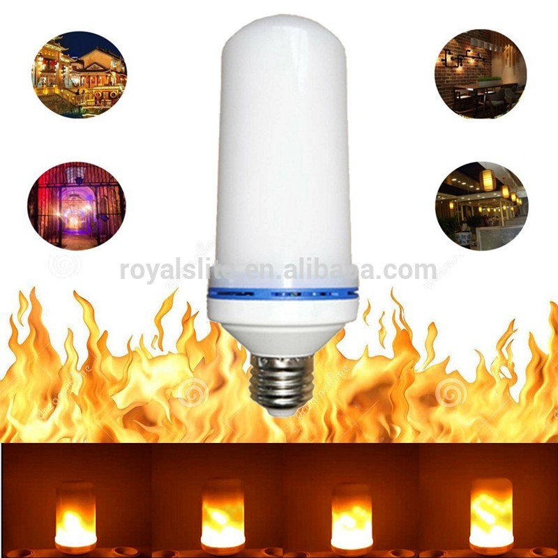 Home Decorative Effect Fire Lamps E26 E27 Led Flickering Flame Bulb Party Festival LED Flame Light Bulbs LED flame lamp