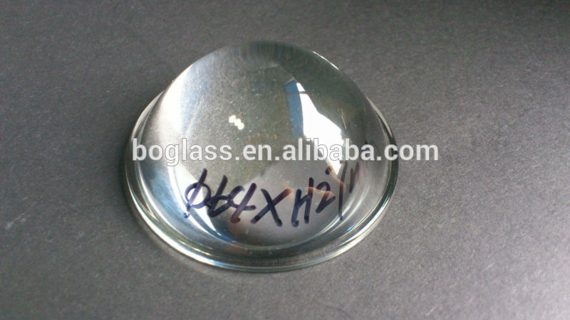 Round glass lens, spherical glass lenses/high clear glass lens for lighting