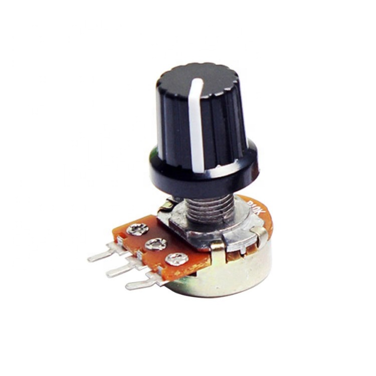 WH148 B10K Potentiometer With Knob Hat Switch Electronic Components Supplier China