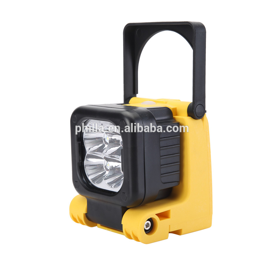 New arrival model IL4001 lithium battery LED Light Stand Cree 12W rechargeable portable high power search light