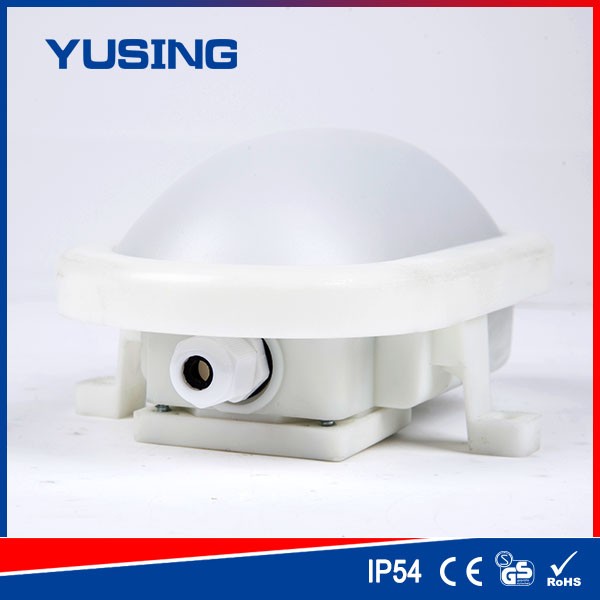 220V High Power 12W Modern Wall Lamp, ABS Outdoor Modern Wall Lights