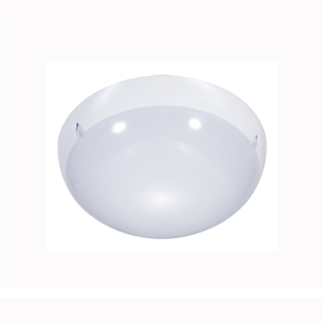 Wireless linking IP54 IK10 waterproof surface mounted microwave motion sensor LED ceiling light dimmable (PS-ML105L-D-RF-N)